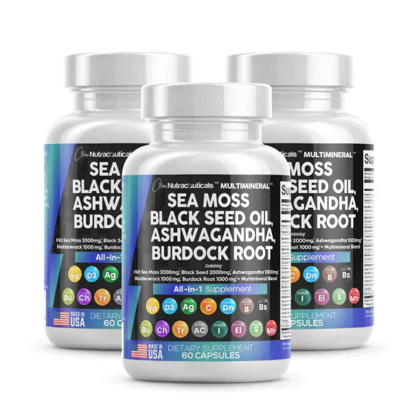 ENLYTE™  - Multimineral Sea Moss Black Seed